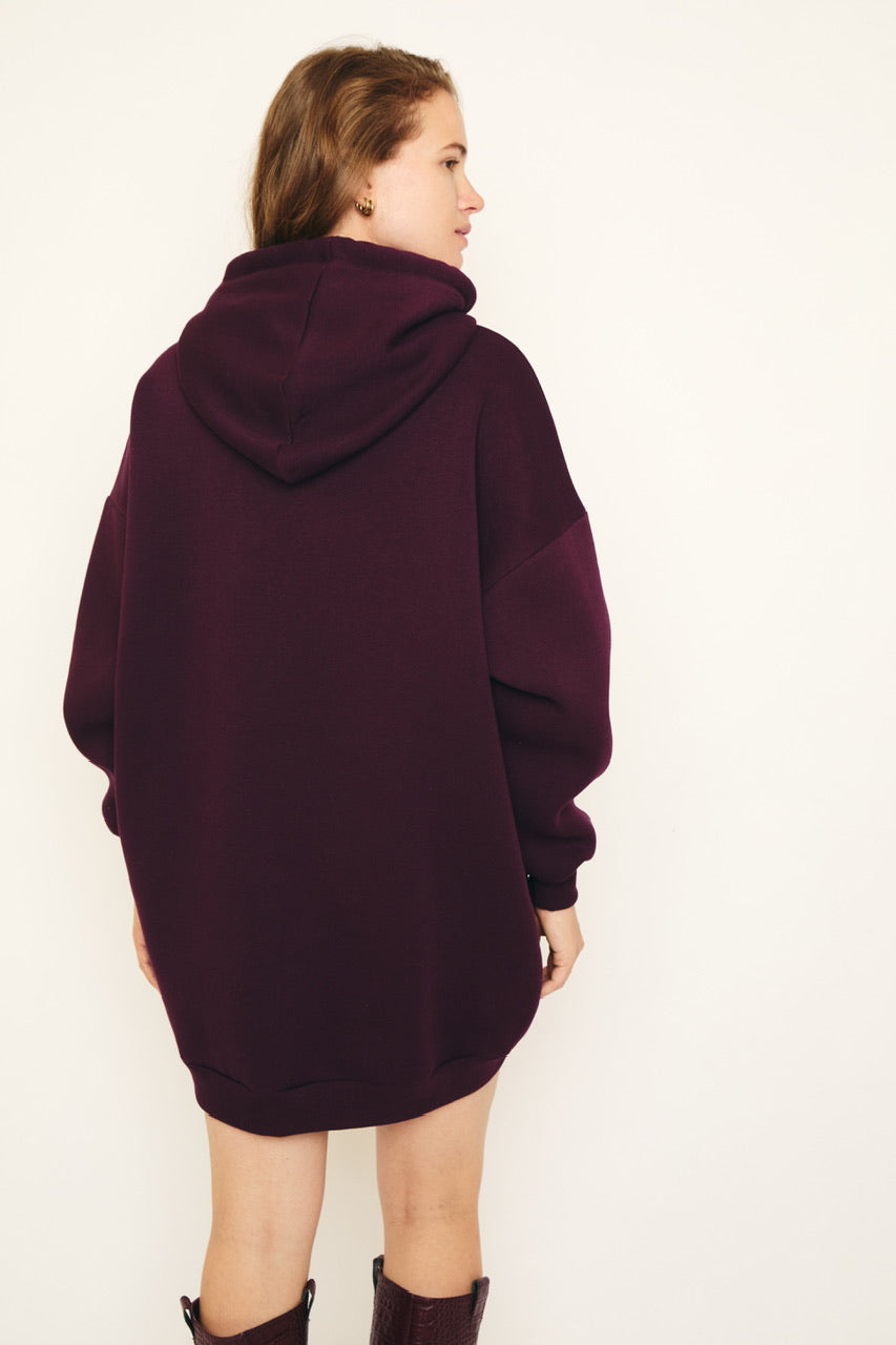 RE/BORN Antwerp Chelsea sweater Vino
