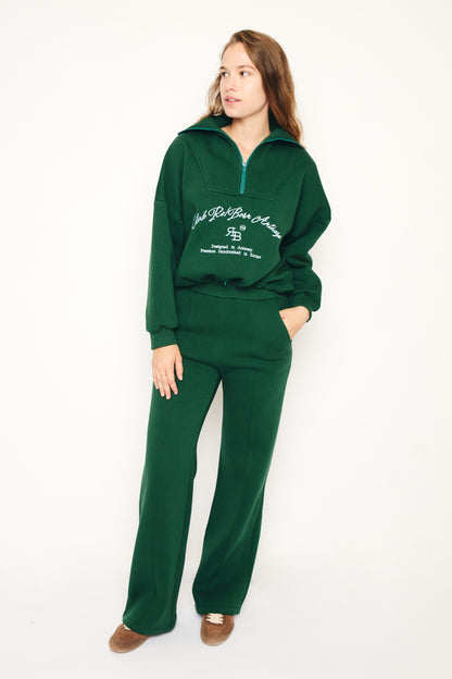 RE/BORN Antwerp Chelsea sweater Forest Green