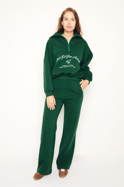 RE/BORN Antwerp Chelsea sweater Forest Green