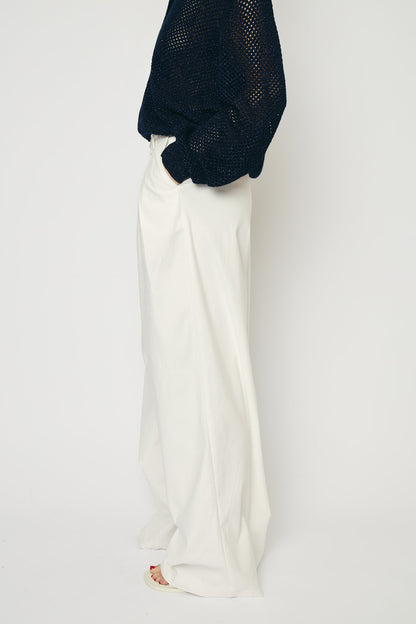 RE/BORN Antwerp Diega trousers White