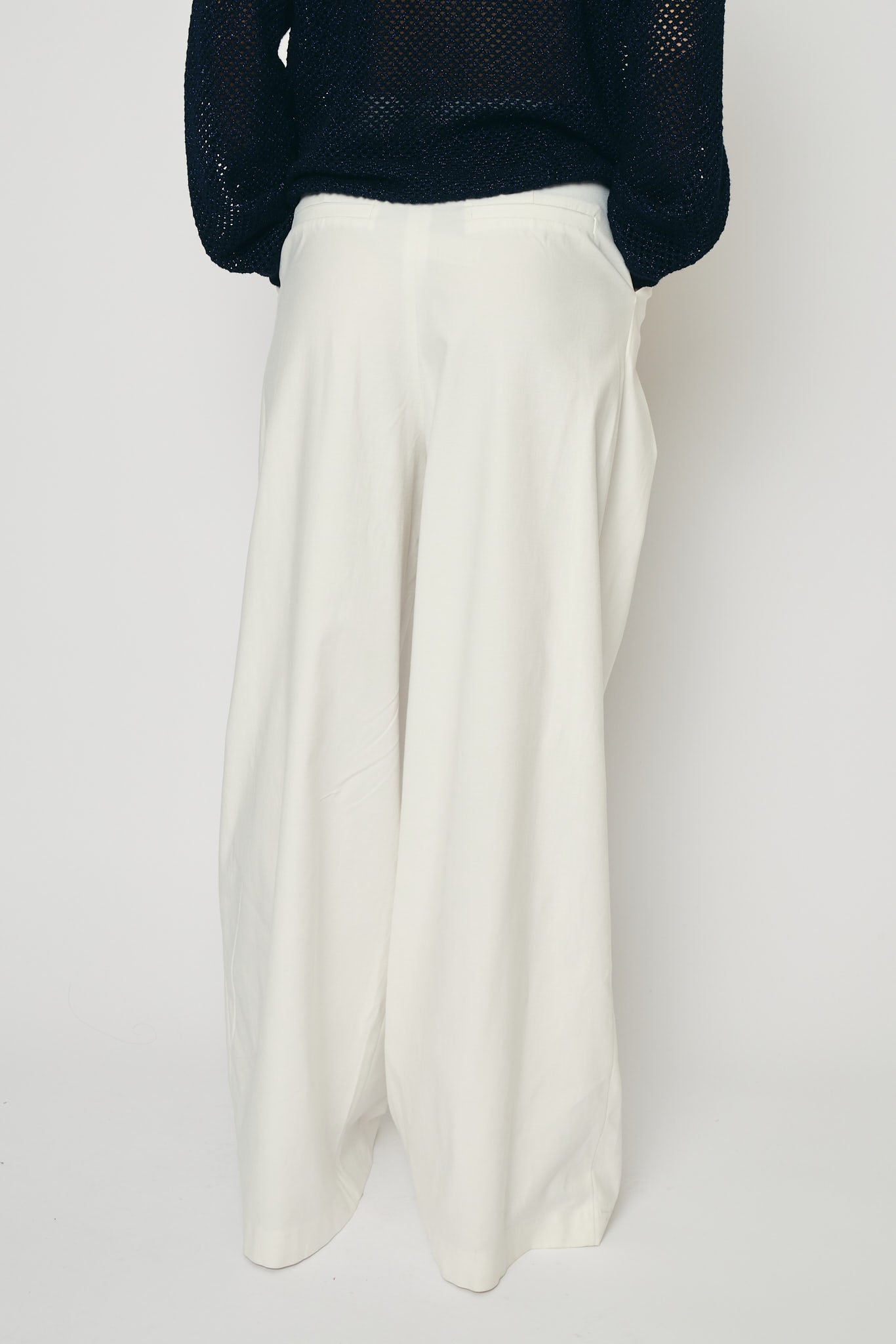 RE/BORN Antwerp Diega trousers White