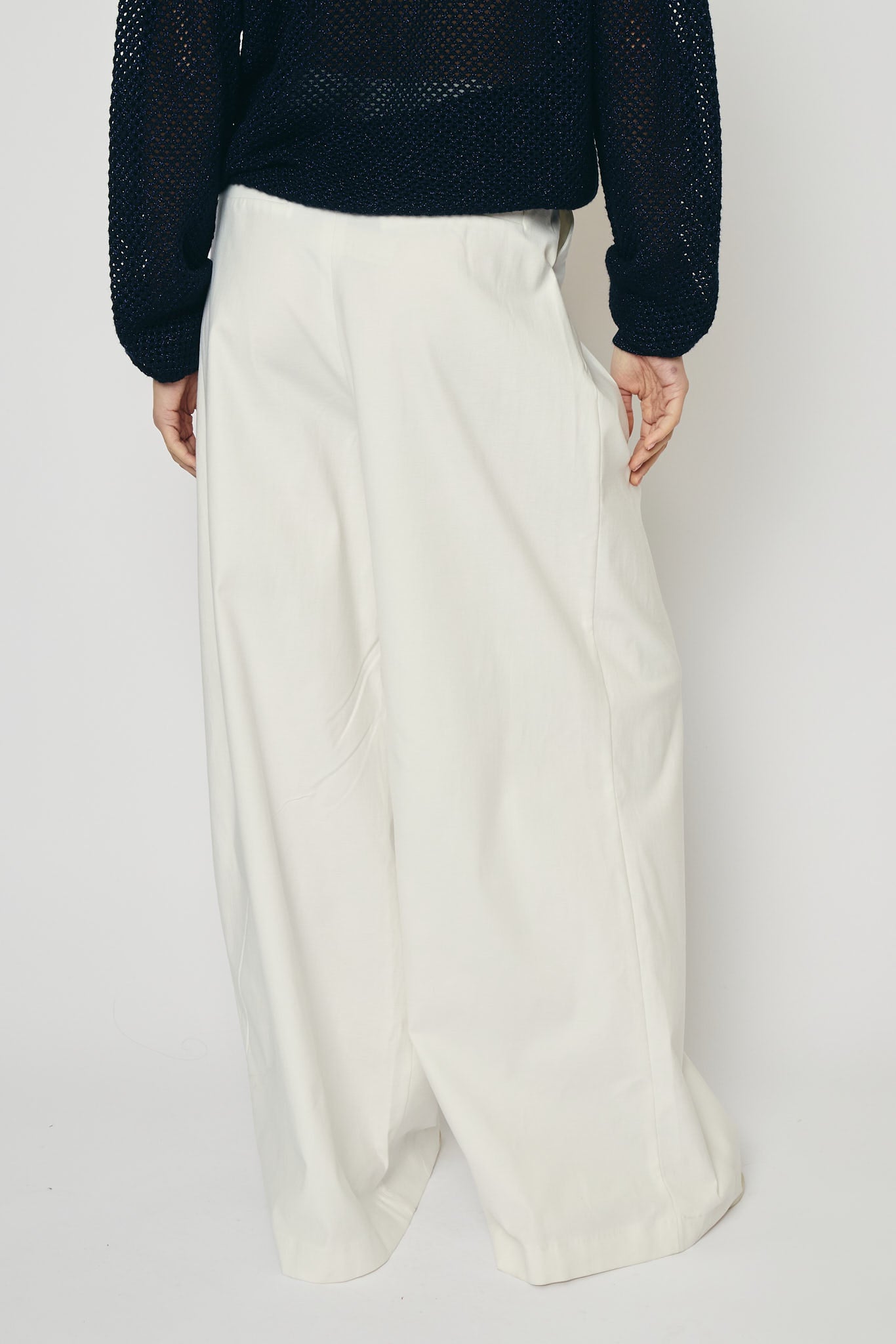 RE/BORN Antwerp Diega trousers White