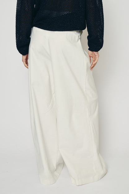 RE/BORN Antwerp Diega trousers White