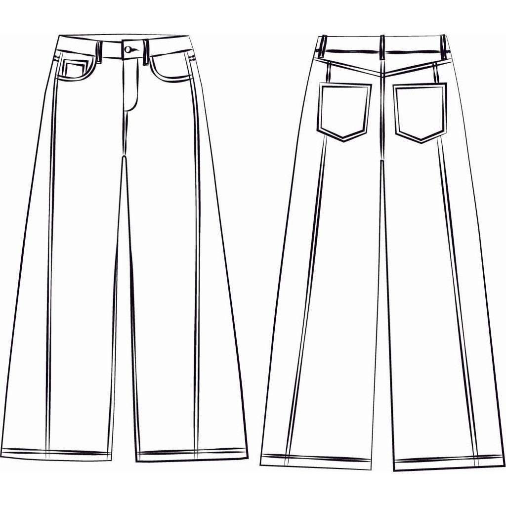 RE/BORN Antwerp Dominique trousers