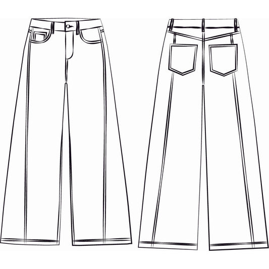 RE/BORN Antwerp Dominique trousers