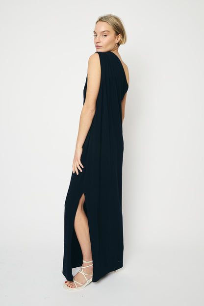 RE/BORN Antwerp Due dress Dark Blue