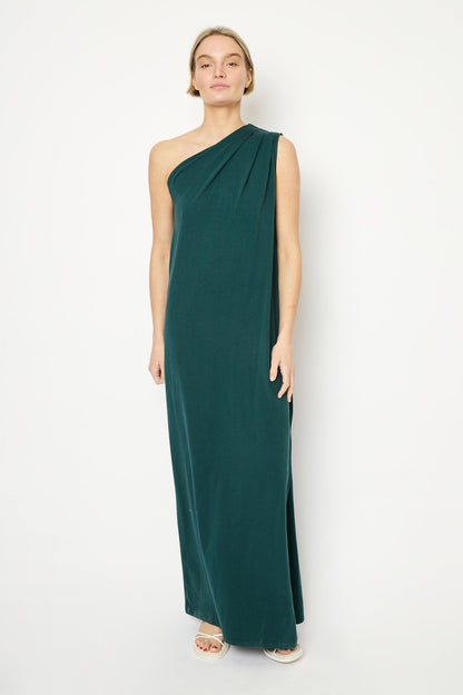RE/BORN Antwerp Due dress Forest Green