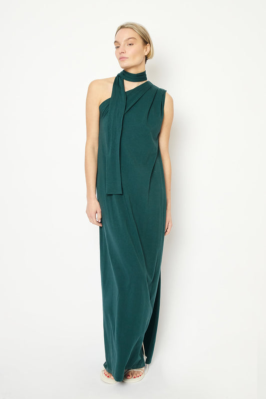 RE/BORN Antwerp Due dress Forest Green