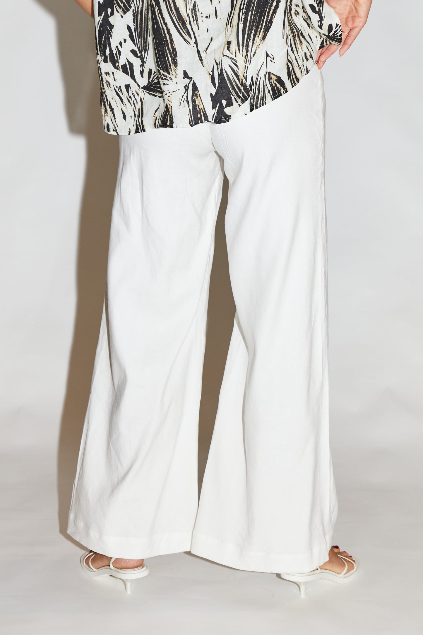 RE/BORN Antwerp Eleanor trousers Offwhite