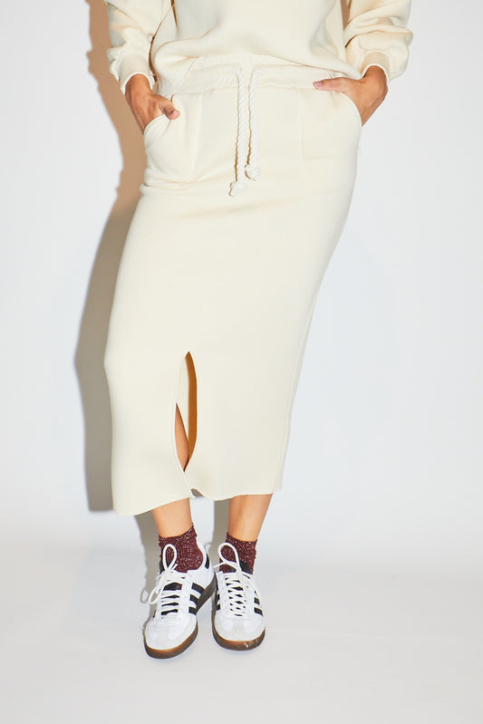 RE/BORN Antwerp Estelle skirt Crème