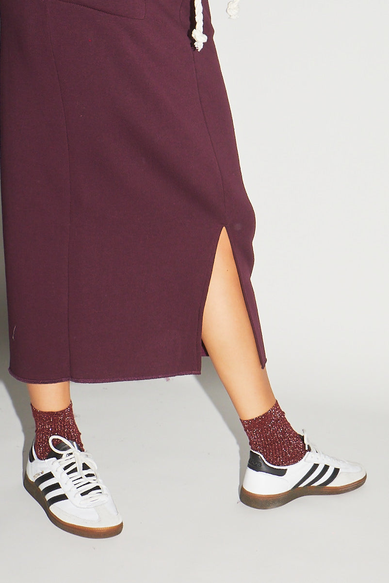 RE/BORN Antwerp Estelle skirt Vino