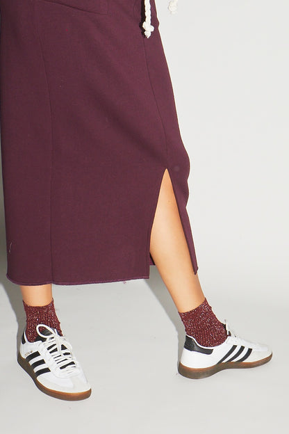 RE/BORN Antwerp Estelle skirt Vino