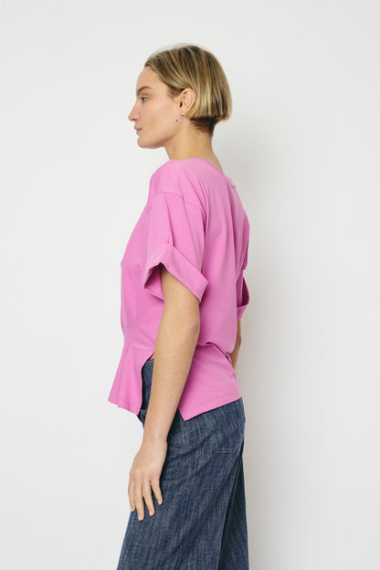RE/BORN Antwerp Gabrielle t-shirt Berry Pink