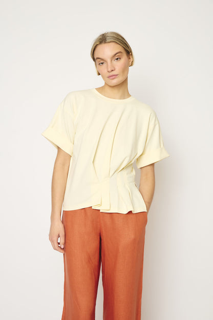 RE/BORN Antwerp Gabrielle t-shirt Butter