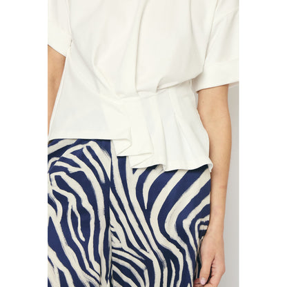 RE/BORN Antwerp Gabrielle t-shirt Offwhite