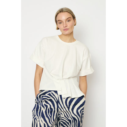 RE/BORN Antwerp Gabrielle t-shirt Offwhite
