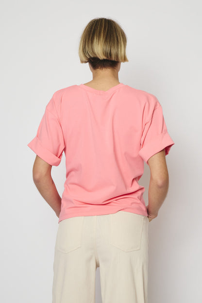 RE/BORN Antwerp Gabrielle t-shirt Soft Pink