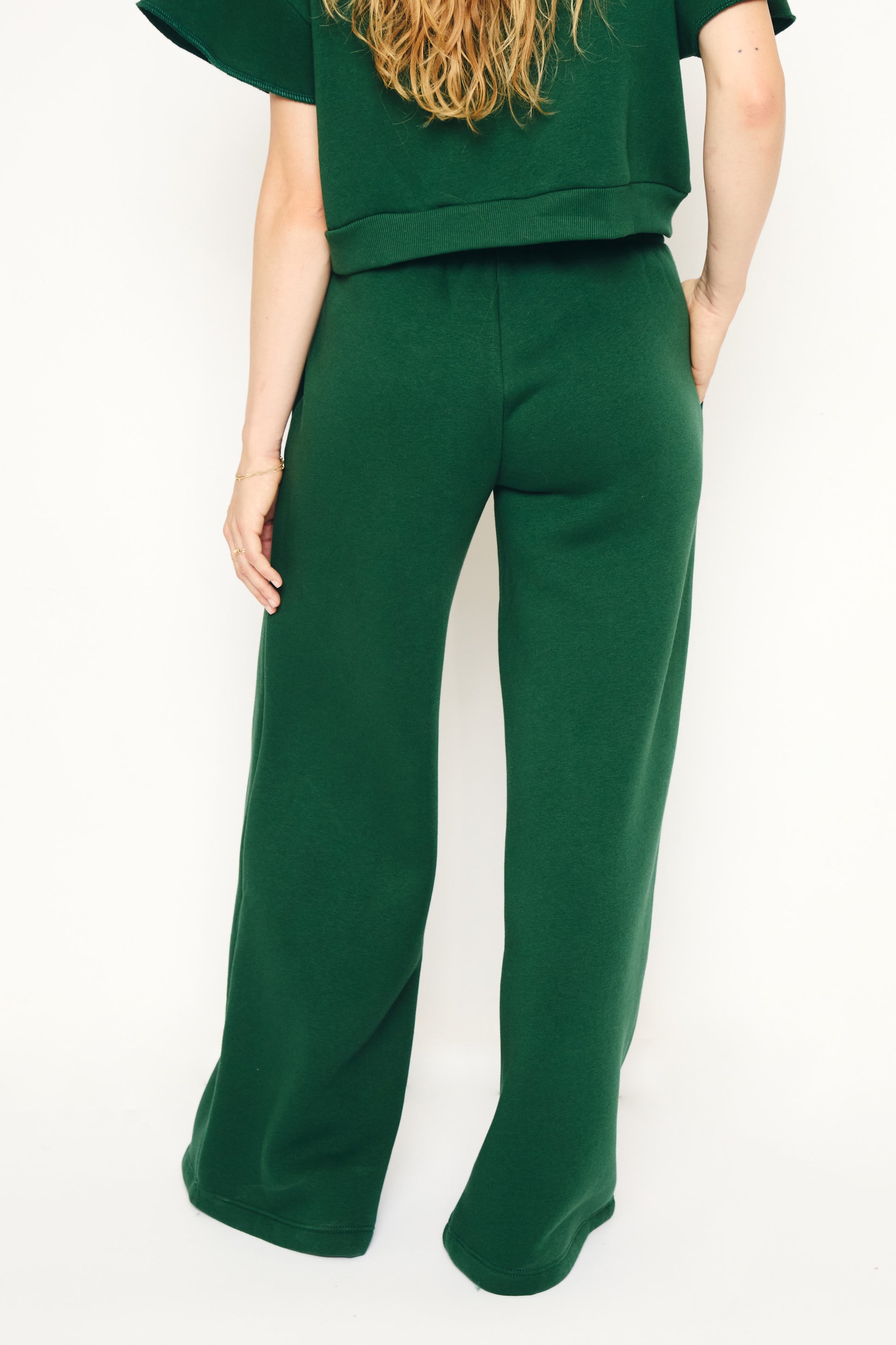 RE/BORN Antwerp Gustavo trousers Forest Green
