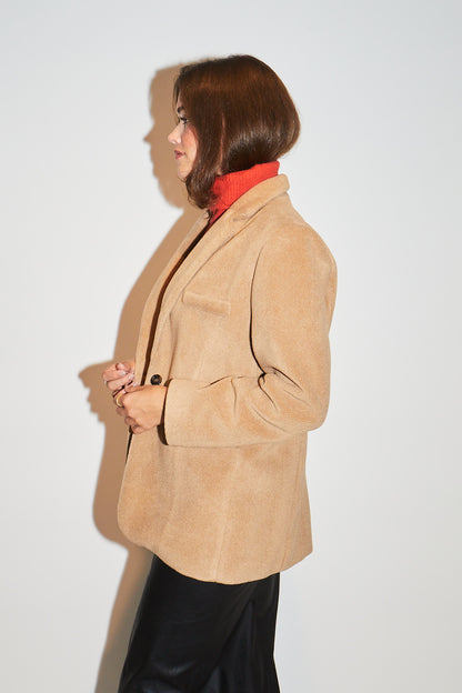 RE/BORN Antwerp Isa (blazer wol) jacket Camel