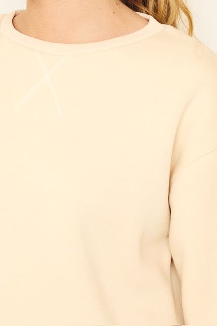 RE/BORN Antwerp Izy sweater Crème