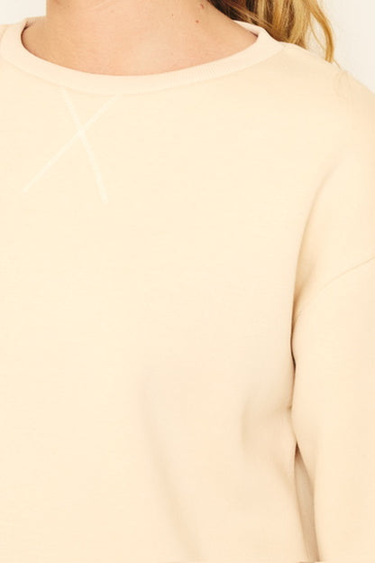 RE/BORN Antwerp Izy sweater Crème