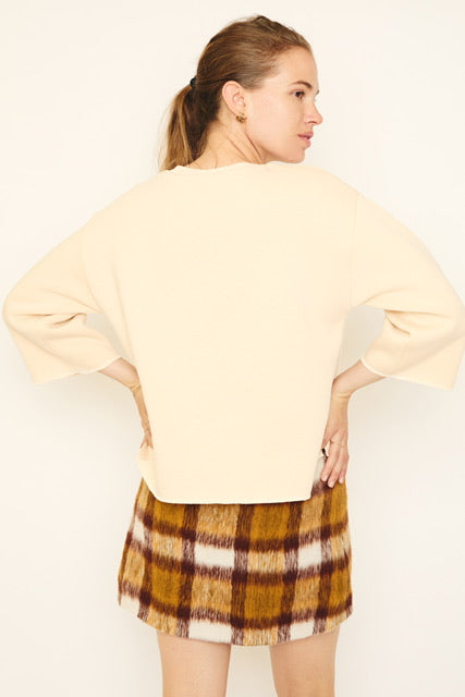 RE/BORN Antwerp Izy sweater Crème