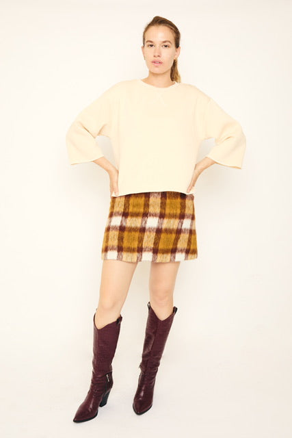 RE/BORN Antwerp Izy sweater Crème