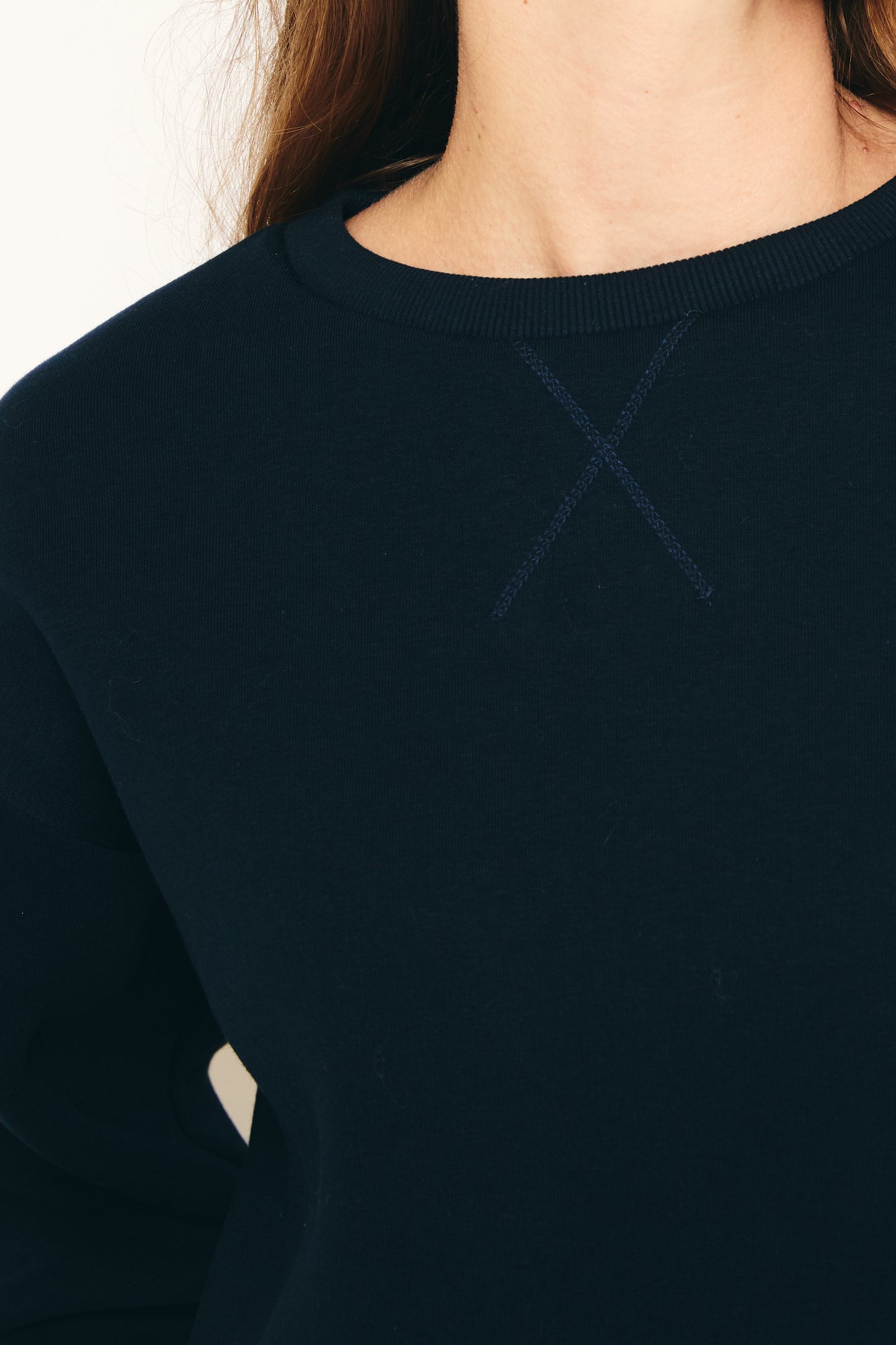 RE/BORN Antwerp Izy sweater Dark Blue