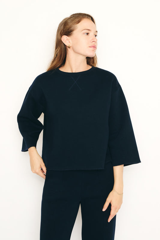 RE/BORN Antwerp Izy sweater Dark Blue