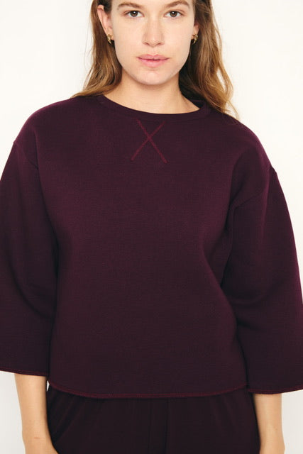 RE/BORN Antwerp Izy sweater Vino