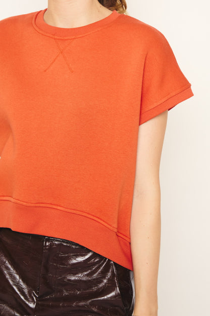 RE/BORN Antwerp Justine blouse/ top Burnt Orange