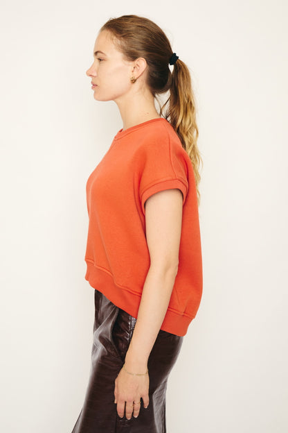 RE/BORN Antwerp Justine blouse/ top Burnt Orange