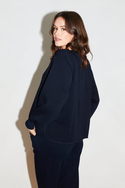 RE/BORN Antwerp Kai sweater Dark Blue