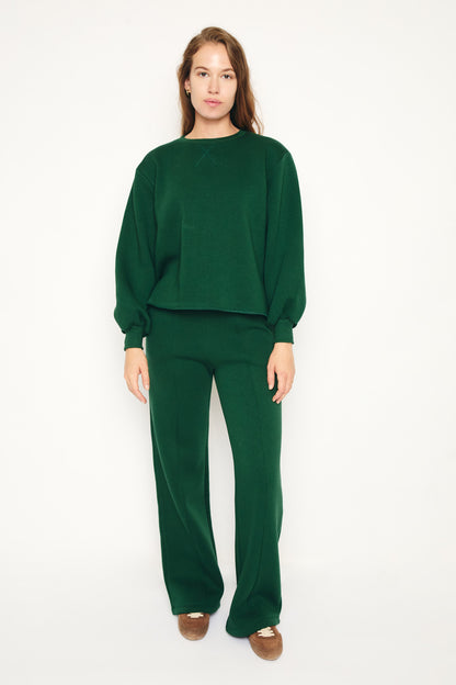 RE/BORN Antwerp Kai sweater Forest Green