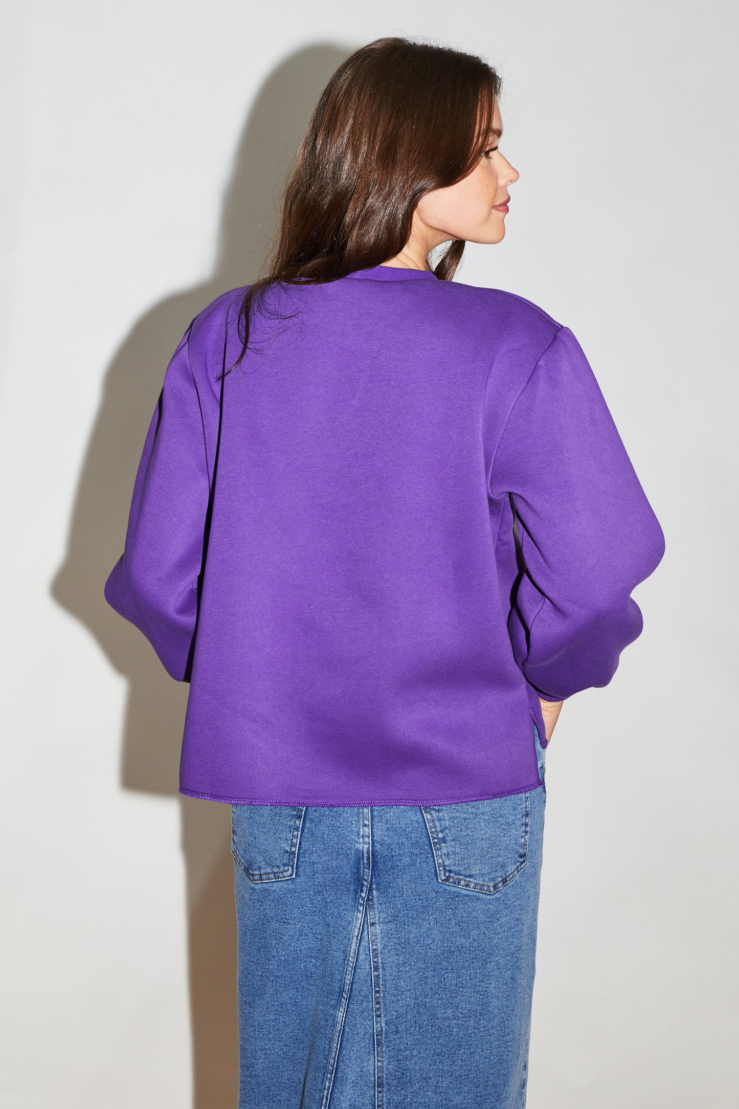 RE/BORN Antwerp Kai sweater Purple