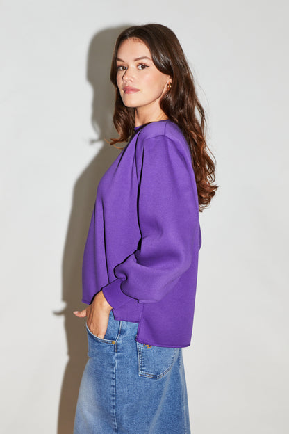 RE/BORN Antwerp Kai sweater Purple