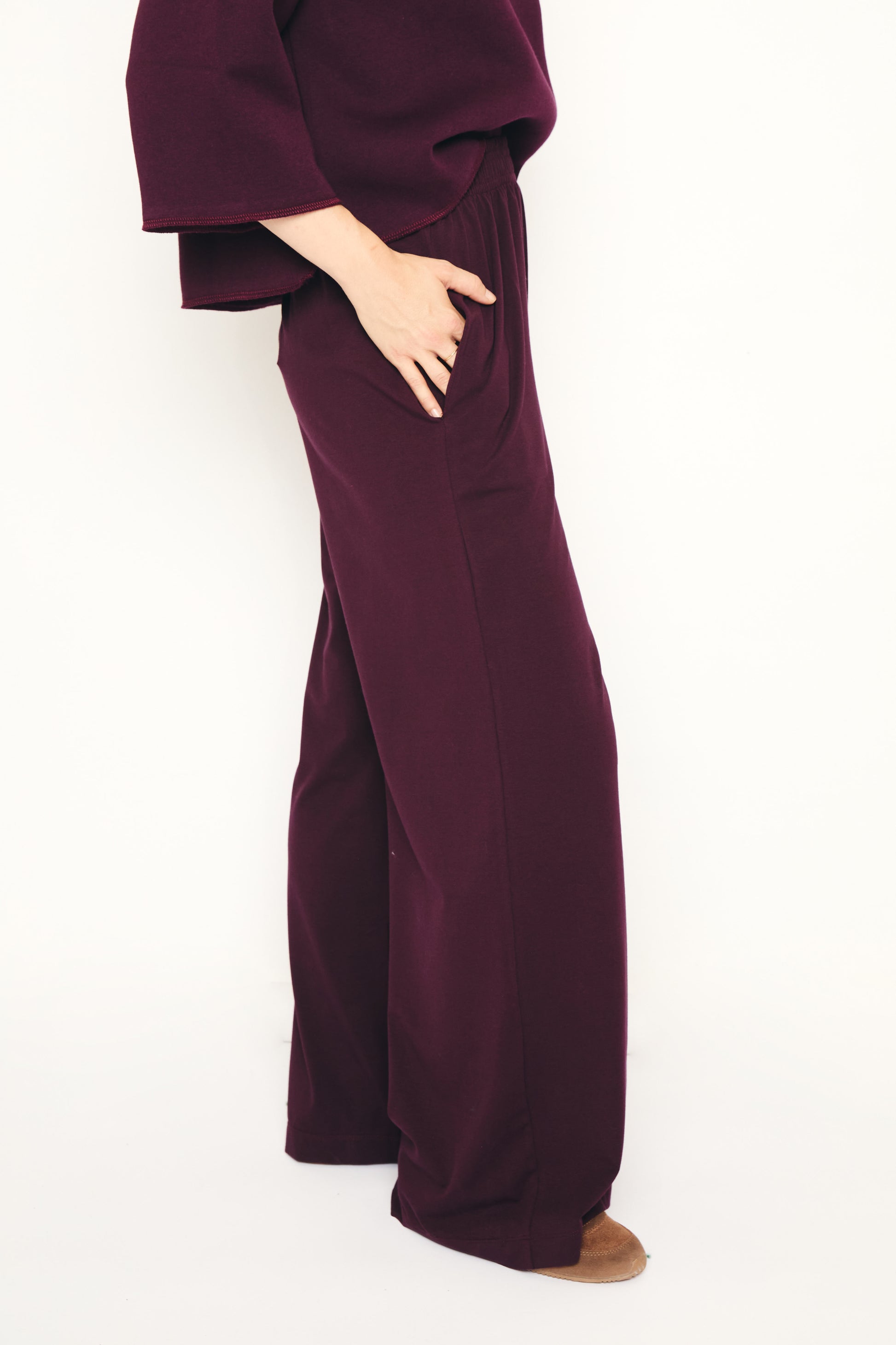 RE/BORN Antwerp Kate trousers Vino