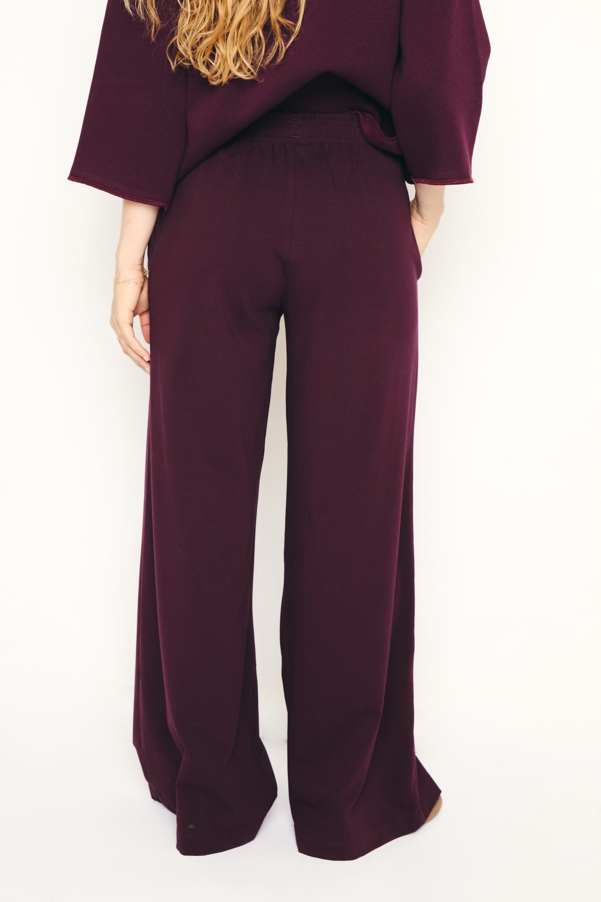 RE/BORN Antwerp Kate trousers Vino