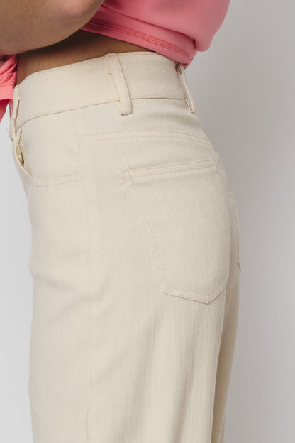 RE/BORN Antwerp Katherine trousers Crème
