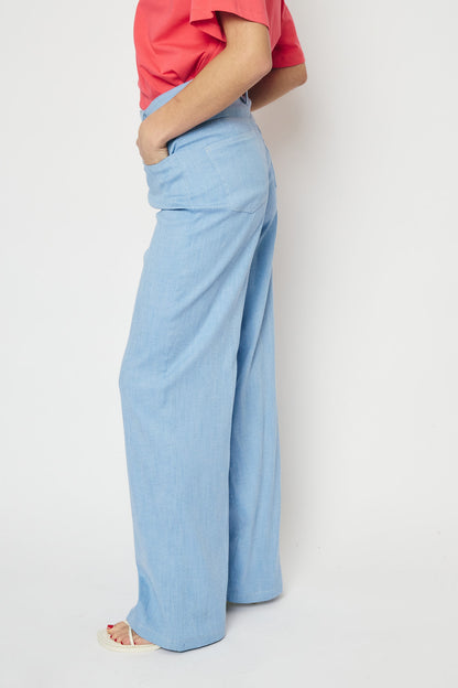 RE/BORN Antwerp Katherine trousers Light Blue