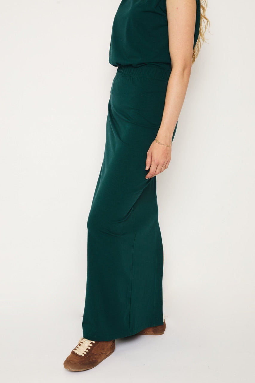 RE/BORN Antwerp Leah skirt Forest Green
