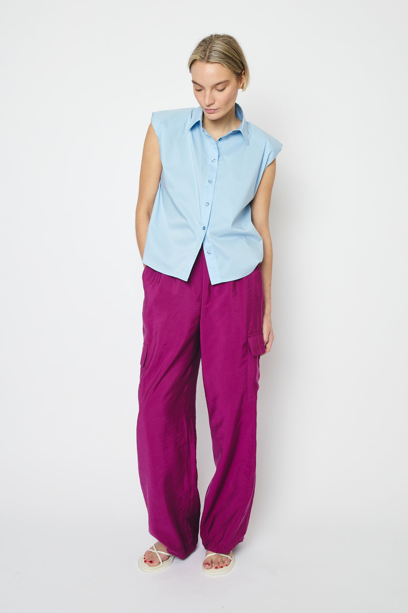 RE/BORN Antwerp Leonora blouse/ top