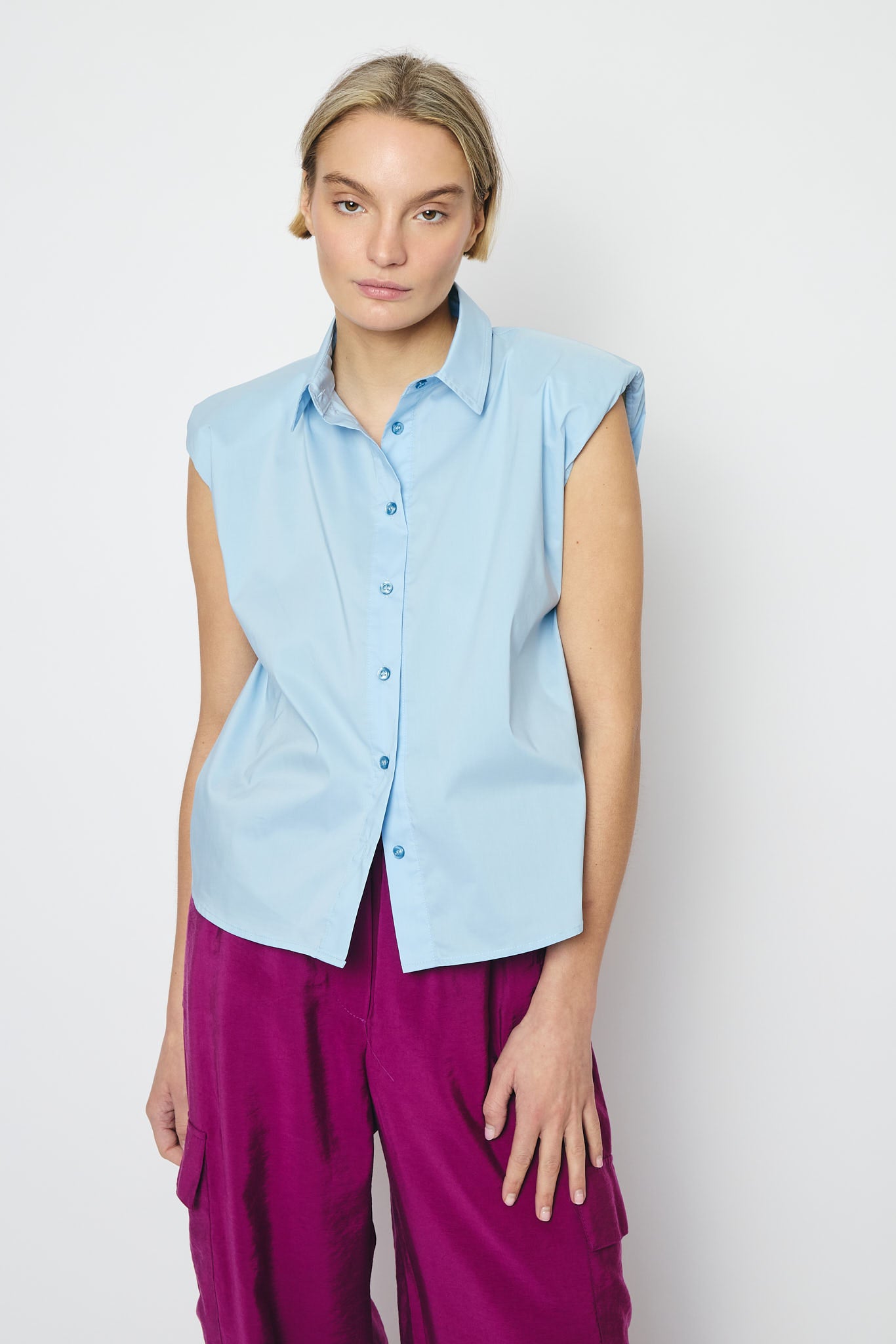 RE/BORN Antwerp Leonora blouse/ top