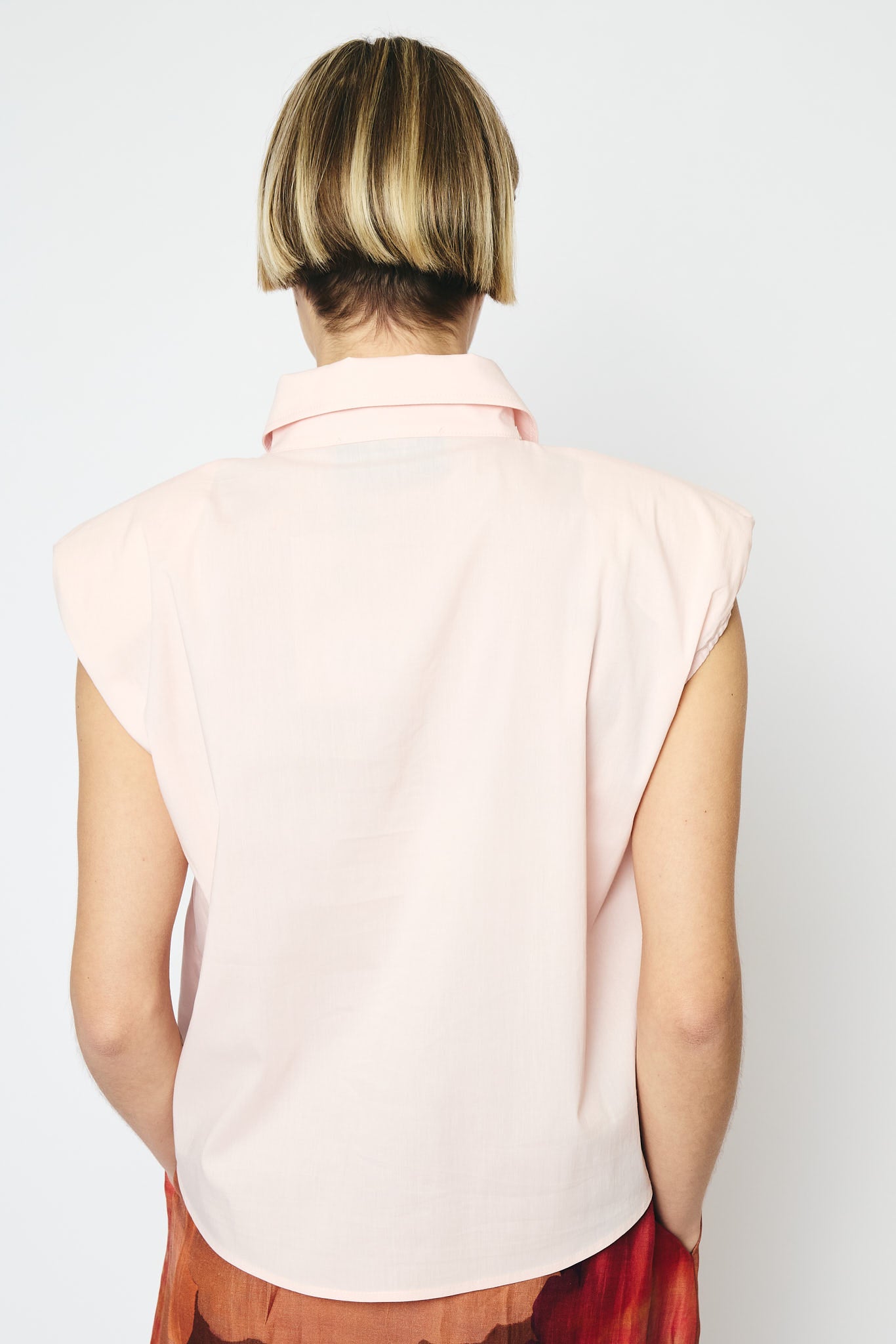 RE/BORN Antwerp Leonora blouse/ top Soft Pink