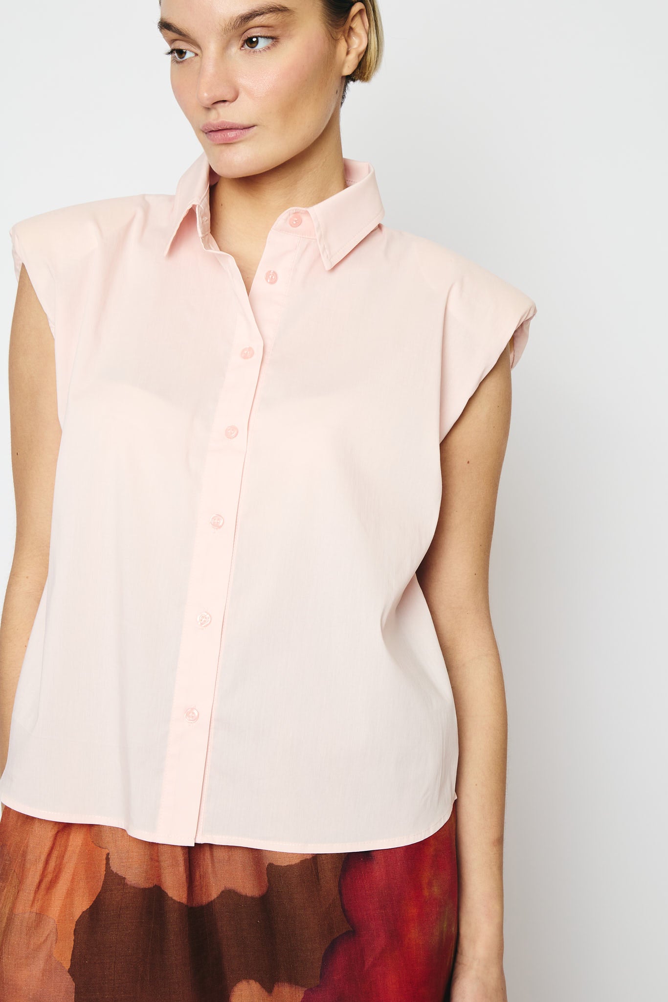 RE/BORN Antwerp Leonora blouse/ top Soft Pink