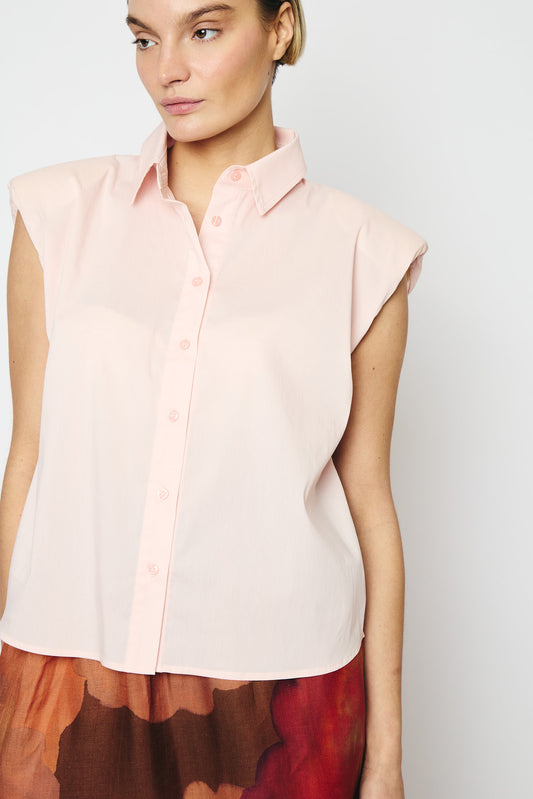 RE/BORN Antwerp Leonora blouse/ top Soft Pink