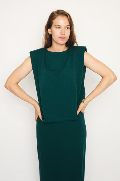 RE/BORN Antwerp Lien t-shirt Forest Green