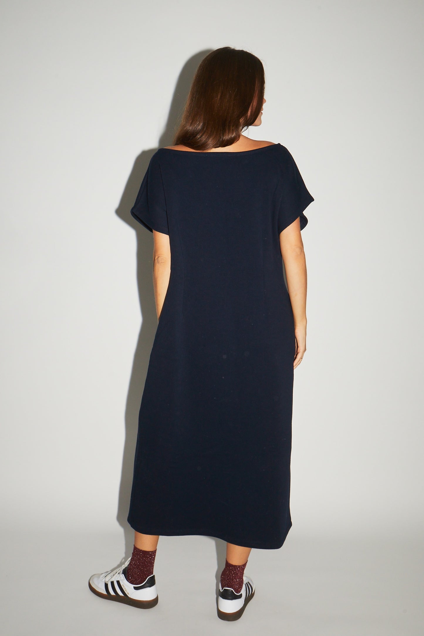 RE/BORN Antwerp Maria dress Dark Blue