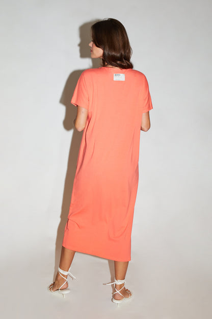 RE/BORN Antwerp Milou dress Coral