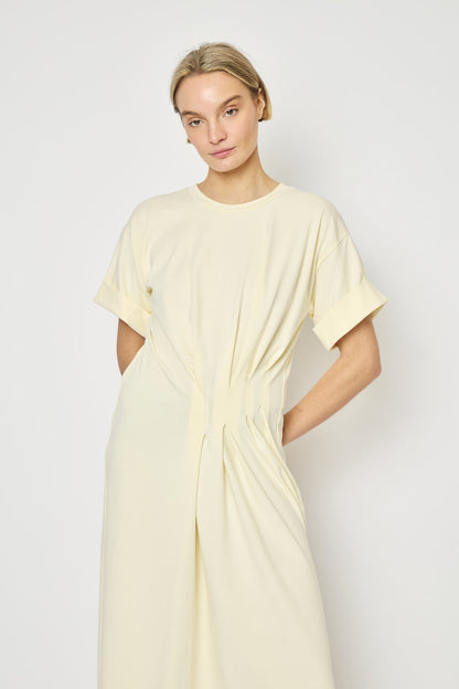 RE/BORN Antwerp Noëlle dress Butter